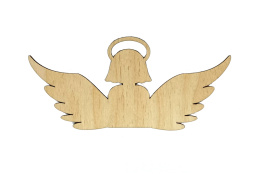 Drewniane skrzydła - anioł wz. 2 - 10x4,5 cm