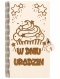 Drewniane pudełko, koperta - W dniu urodzin - (wzór 8)