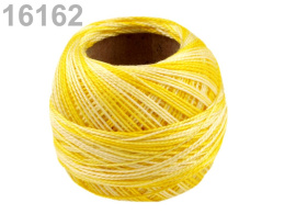 KORDONEK nici Perlovka Ombre 60x2 10g/85m - żółty (16162)