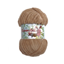 Włóczka Aksamitek - 50g - beżowy (218)