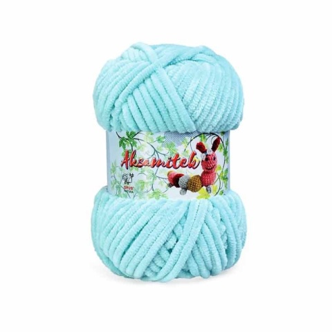 Włóczka Aksamitek - 50g - błękitny (810)
