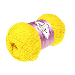 Włóczka Alize Cotton Gold - cytrynowy (110)