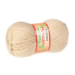 Włóczka Mimoza - 100g - jasny beżowy (805)