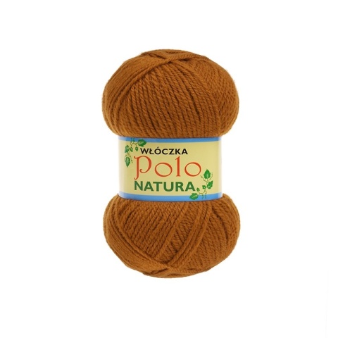 Włóczka Polo - 100g - rudy (211)