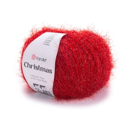 Włóczka YarnArt Christmas - czerwony (011)