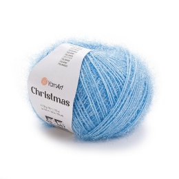 Włóczka YarnArt Christmas - błękit (03)