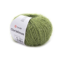 Włóczka YarnArt Christmas - zielony (43)
