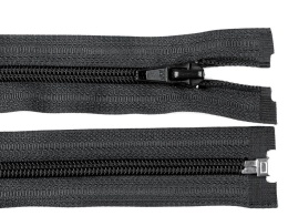 Zamek błyskawiczny spiralny 5mm dł. 70cm - czarny