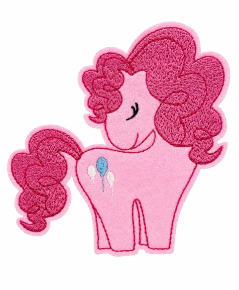 Naprasowanka Pony wz.94 - różowy
