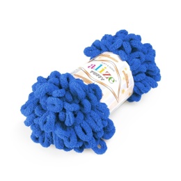 Włóczka Puffy - 100g - szafirowy (141)